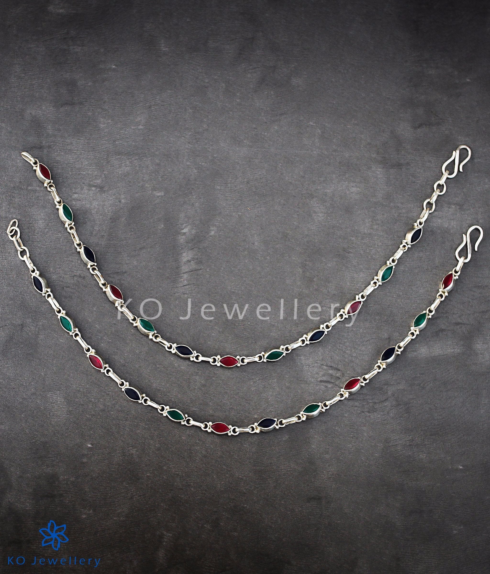 silver anklet online purchase