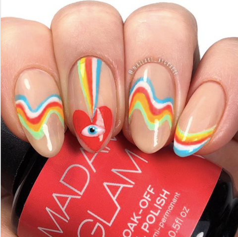 14 Pride Nail Art Ideas To Try Out This JuneHelloGiggles