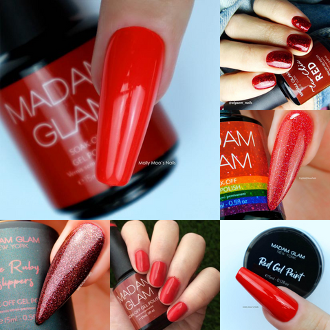 Trending: RED Nails for August! – Madam Glam