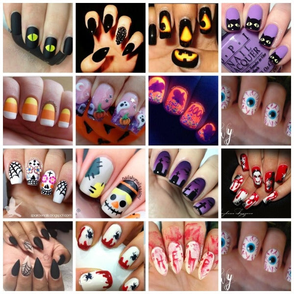 30 Halloween Nail Art Designs Ideas For A Glamm Look - MyGlamm