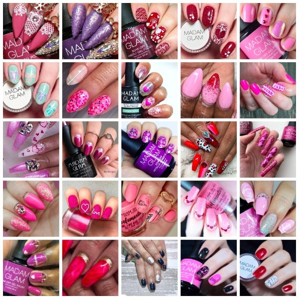 Valentines Day Nail Art Madam Glam