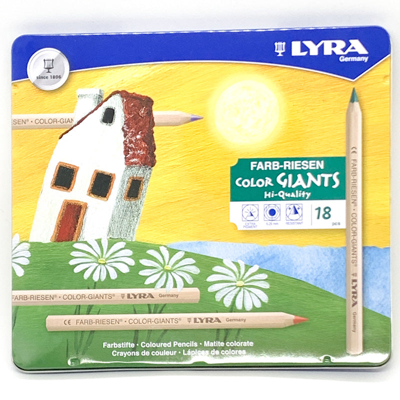 Lyra, DIX3931124, Color-Giants Skin Tone Colored Pencils, 12 / Set 