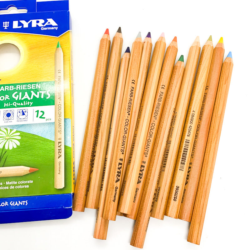 Lyra Colored Pencils - Color Giants - 12 Colors
