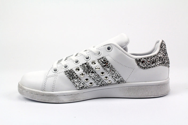 stan smith con brillantini dietro