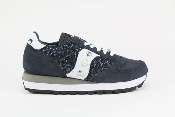 Saucony Jazz White Gold Glitter & Borchie – BalloDaSola