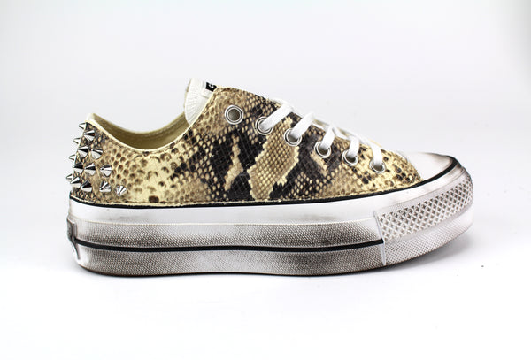 converse leopardate bianche torino