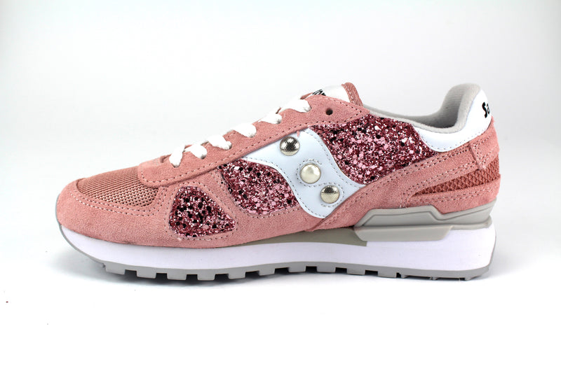 saucony brillantini rosa