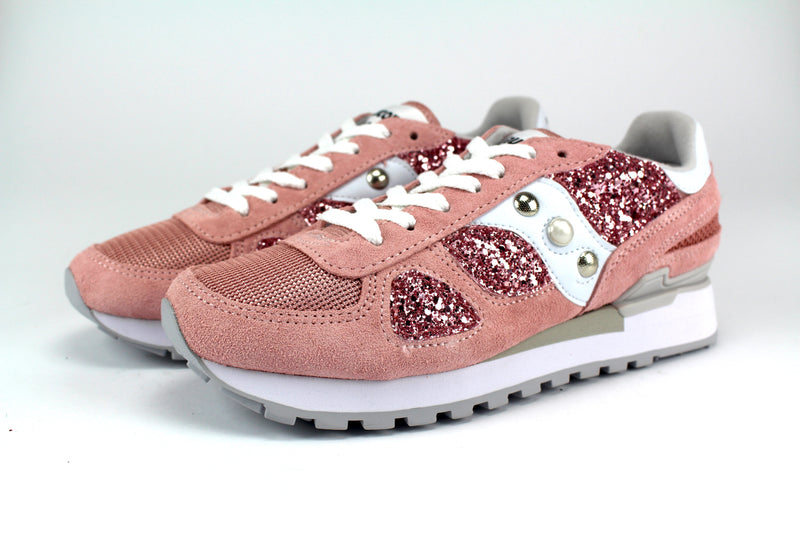 saucony brillantini rosa