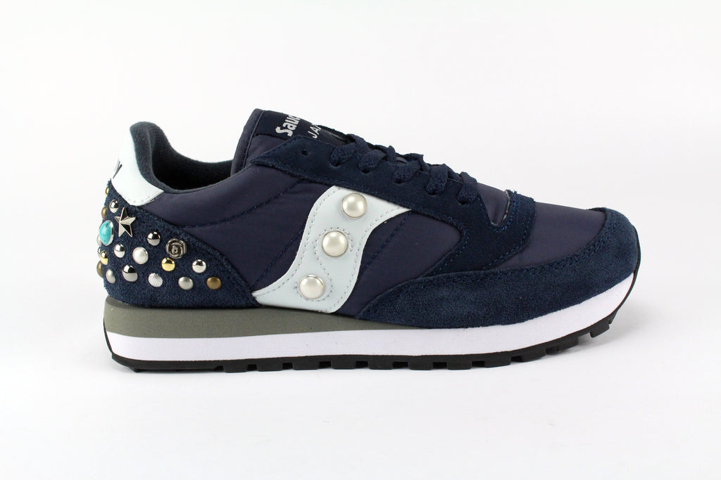 Saucony Jazz Personalizzate Navy Borchie – Ballo Da Sola