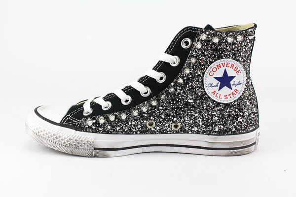 all star scarpe borchie