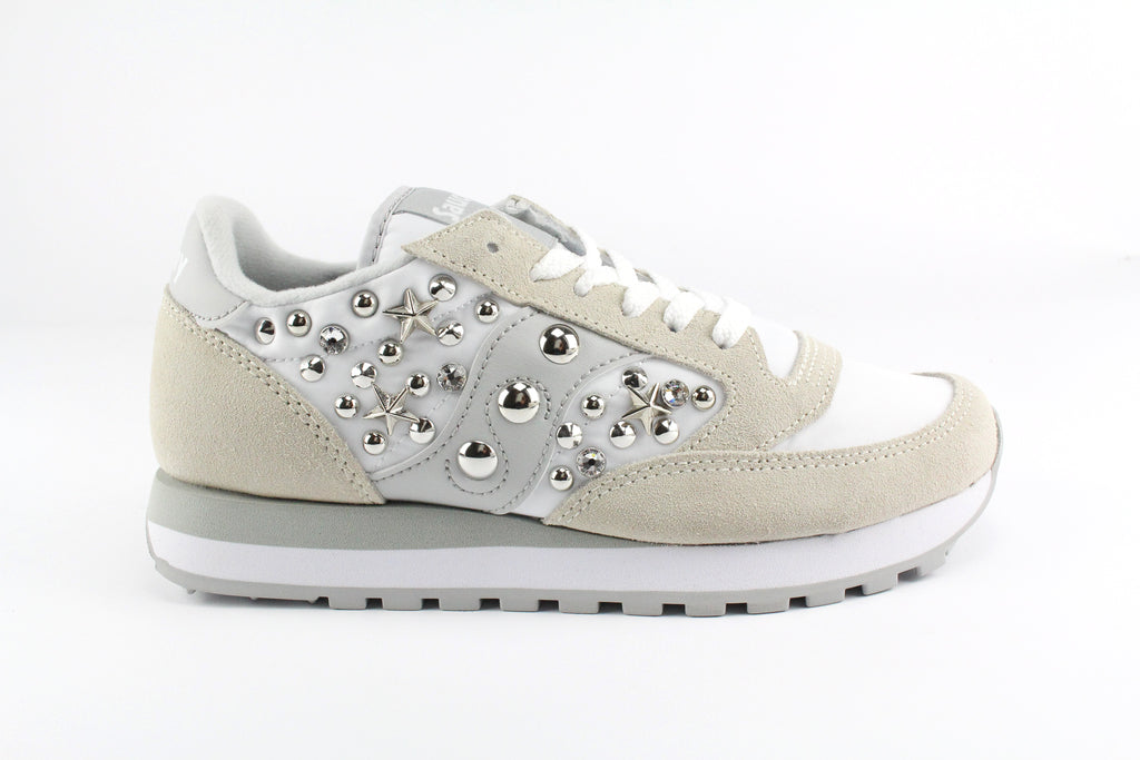 Saucony Jazz White personalizzate – Ballo Da Sola