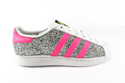 adidas superstar glitter rosa