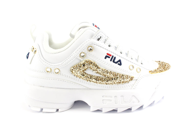 scarpe fila glitter