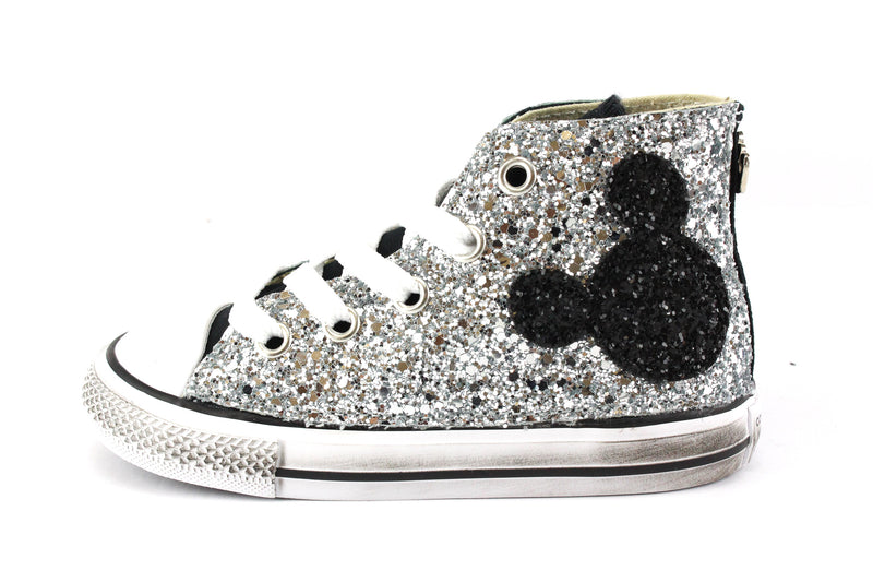 Converse All Star Black Topolino Glitter – Ballo Da Sola