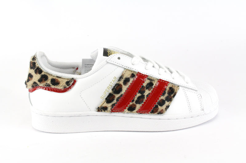 Adidas Superstar Cavallino Maculato \u0026 Vernice Rossa – Ballo Da Sola