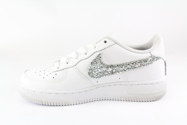 nike air force rosa glitter