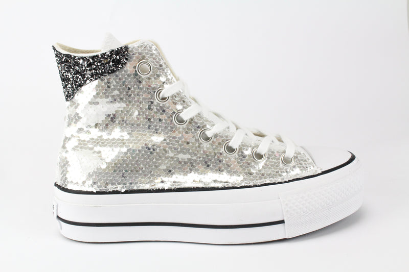 all star platform paillettes