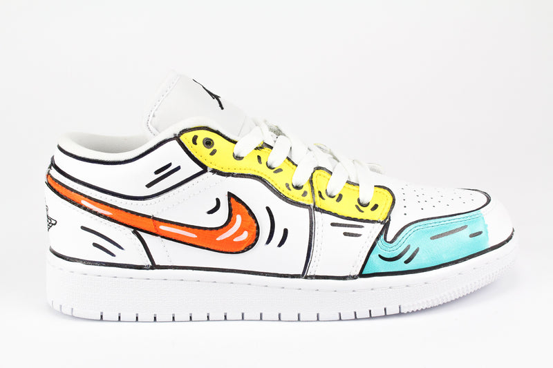 Nike Air Jordan 1 Low Cartoons – Ballo Da Sola