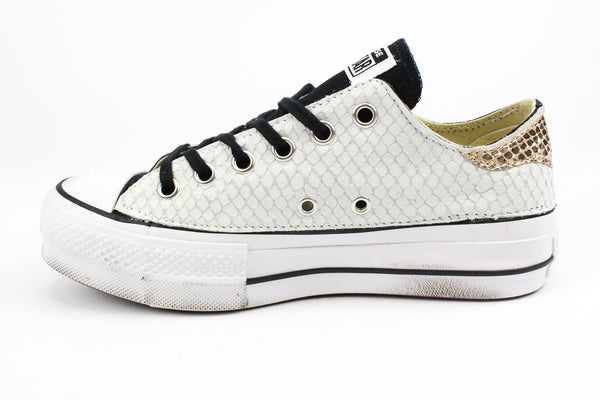 converse total black gold