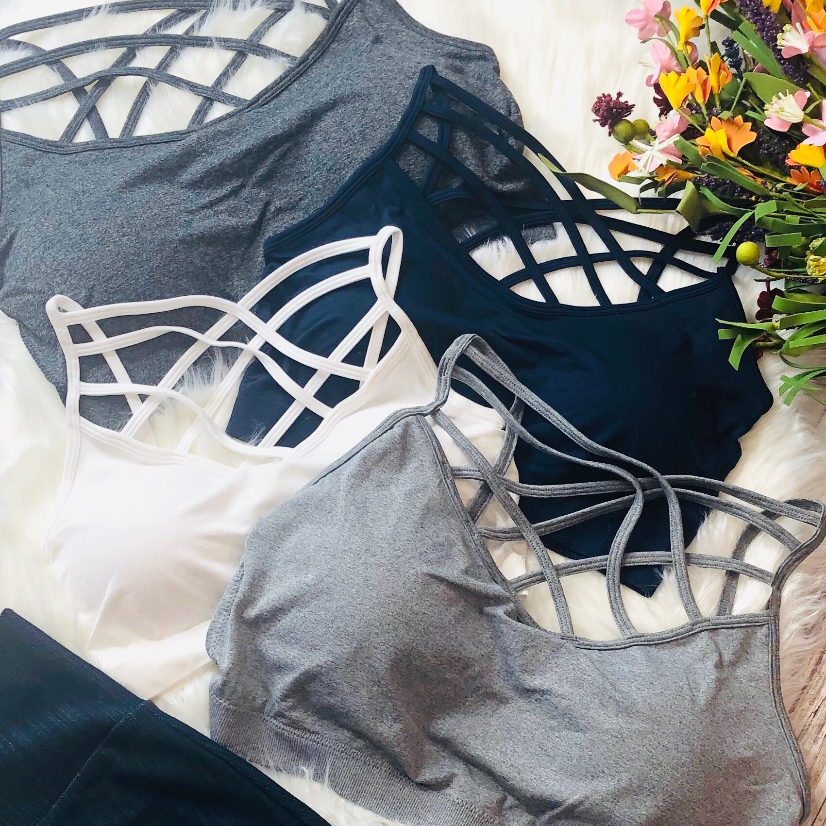 Plus Criss Cross Bralette