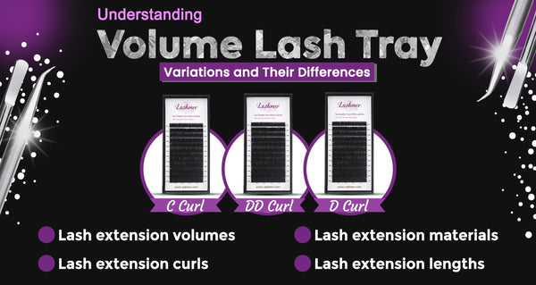 Variations of Volume Lash Tray