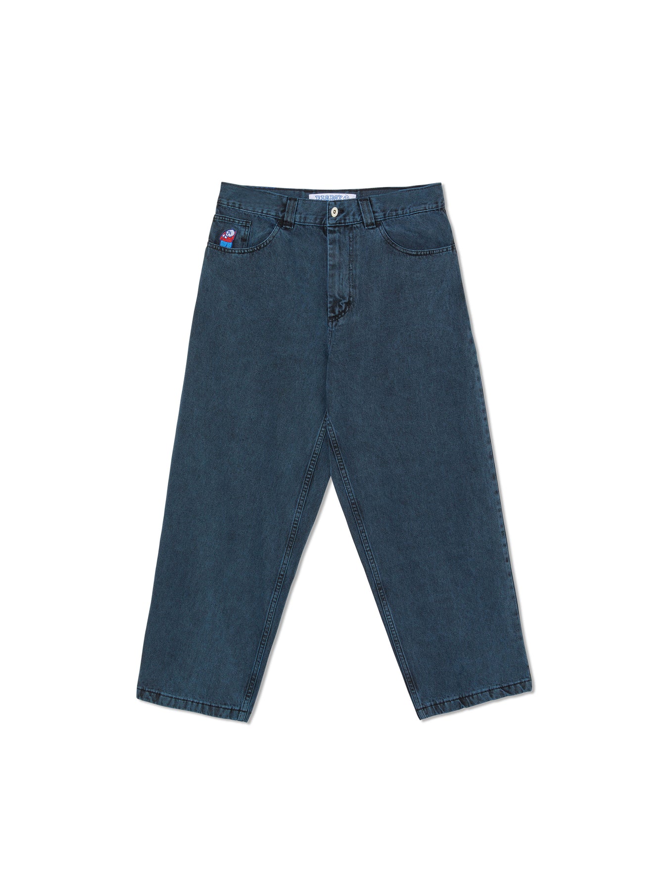 POLAR SKATE BIG BOY JEANS Cyan Black