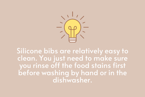 How to Clean Silicone Bib