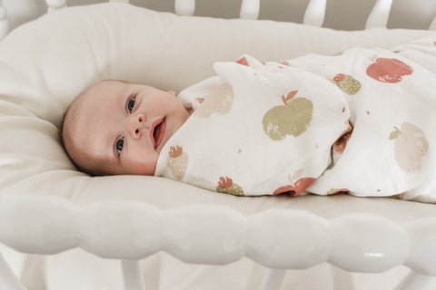 taking care of newborn-nightingale swaddle blanket