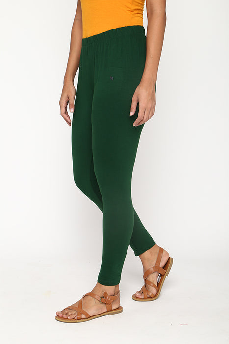 womens green leggings