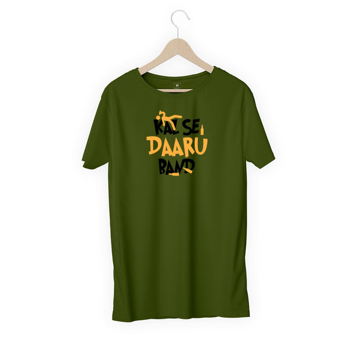 kal se daru band t shirt