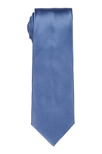 Bocara Solid Light Blue Satin Tie