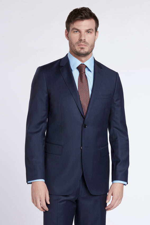 Enzo Solid Blue Suit – PolishedThreads.com