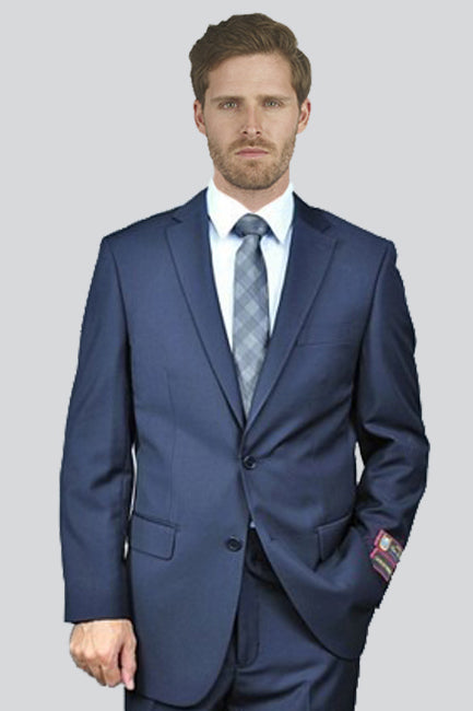 Giorgio Fiorelli New Solid Navy Suit 