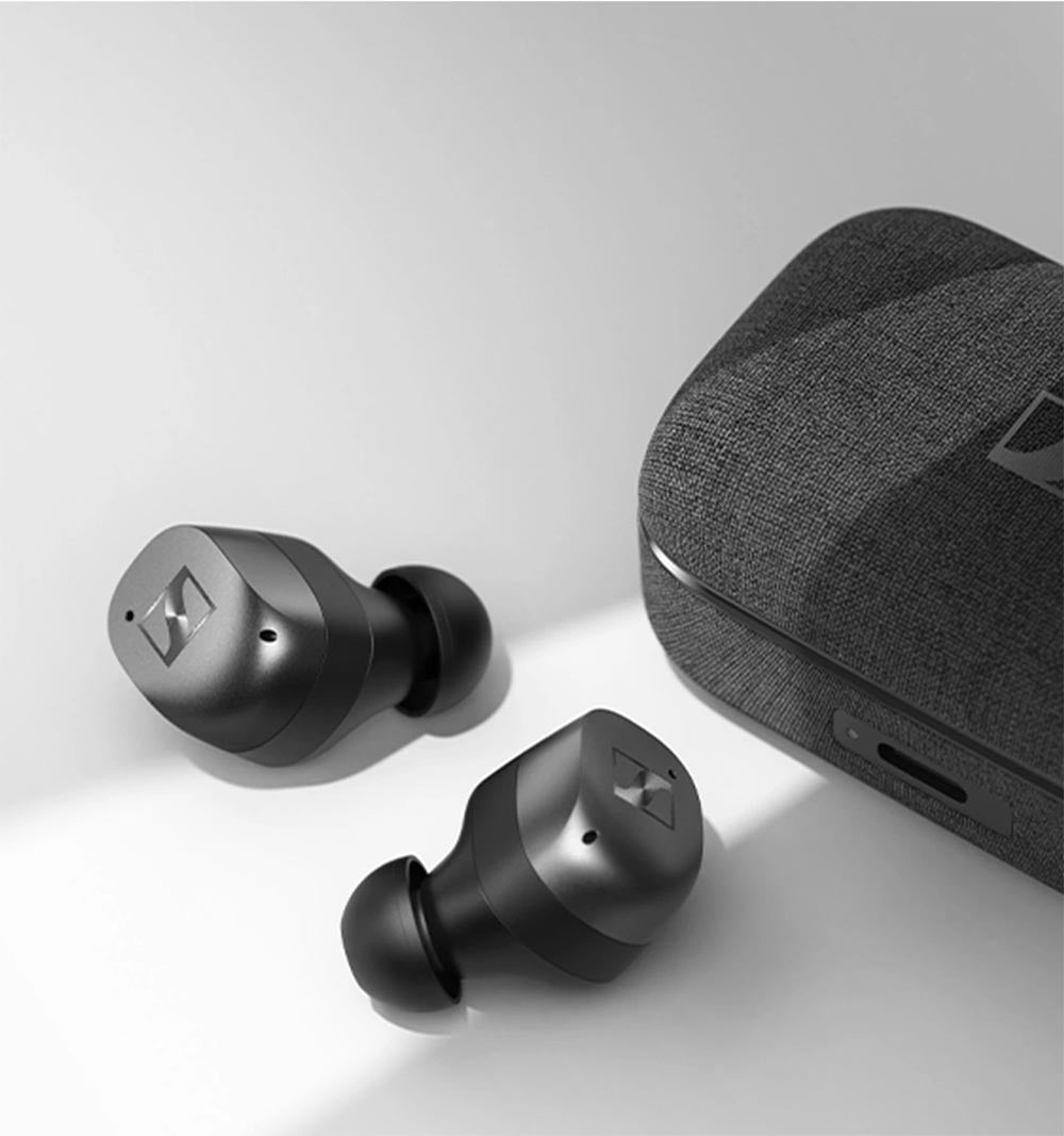 Sennheiser 在 MOMENTUM True Wireless 4方面考慮到了這一點。這款耳機配有多種尺寸的柔軟矽膠耳塞和耳翼