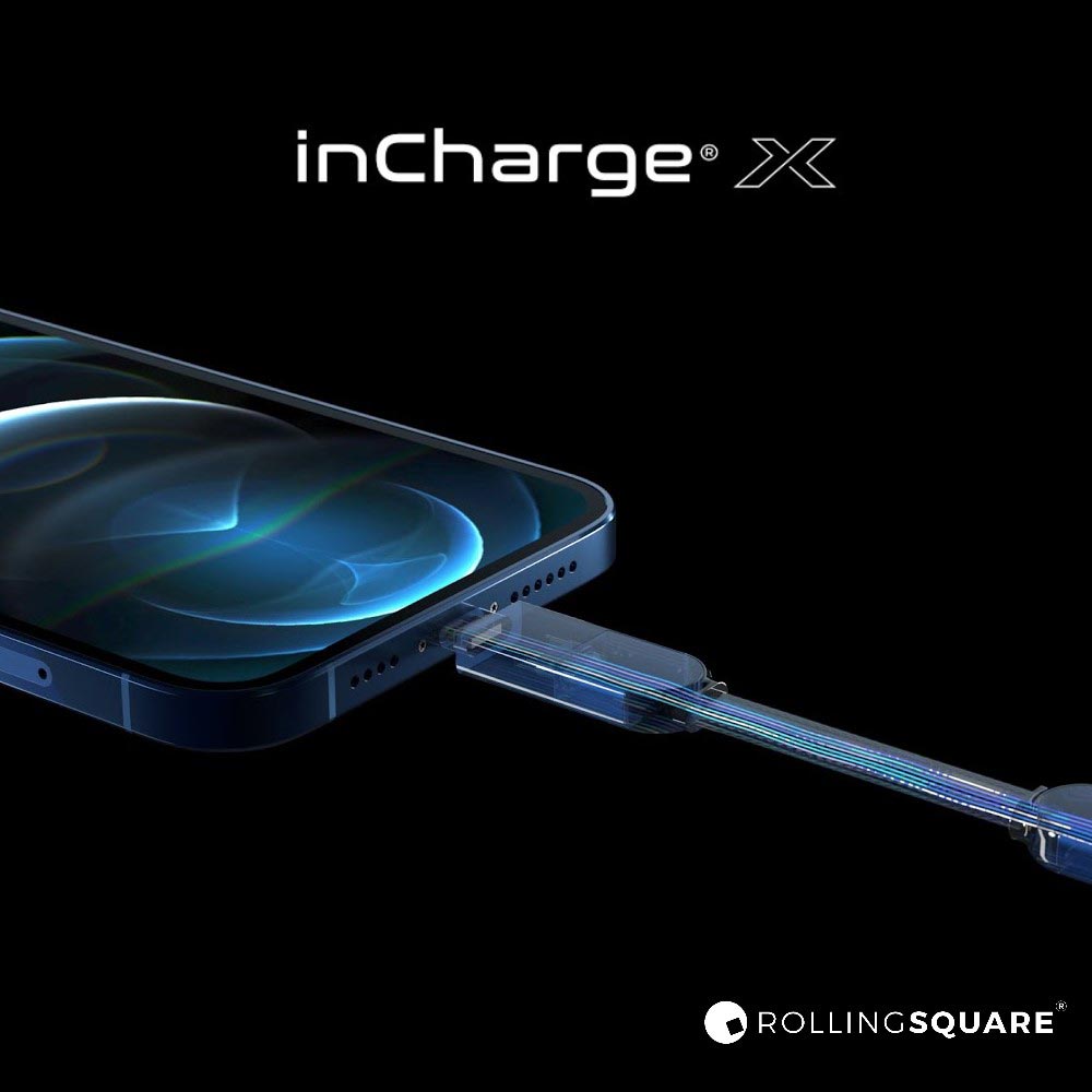 Rolling Square | 100W 6合1快充數據線 InChargeX