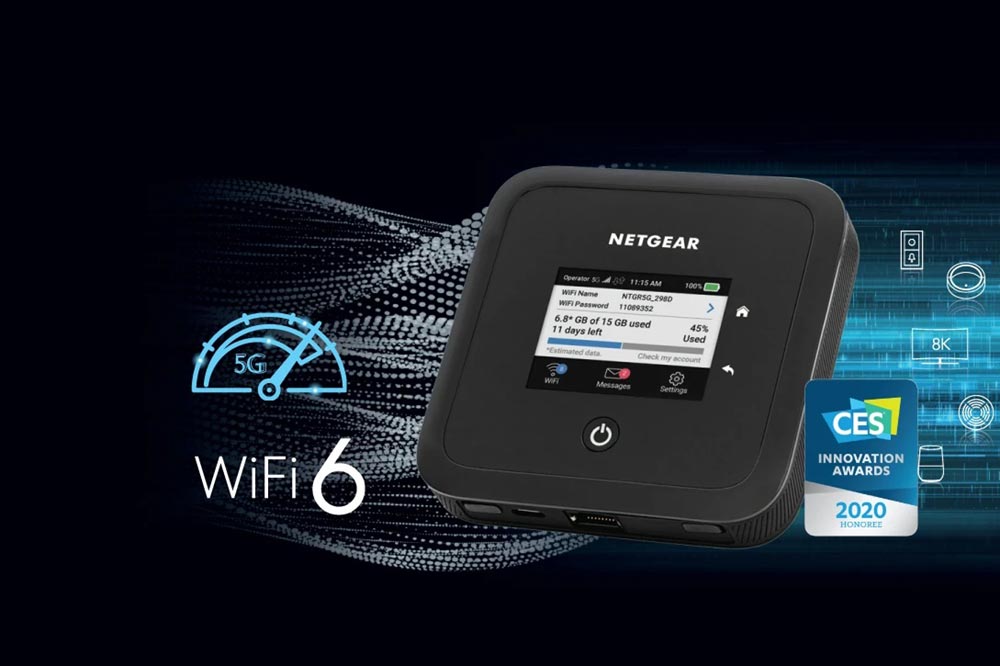 NETGEAR | 5G 流動 WiFi 6 路由器 Nighthawk M5 (MR5200)