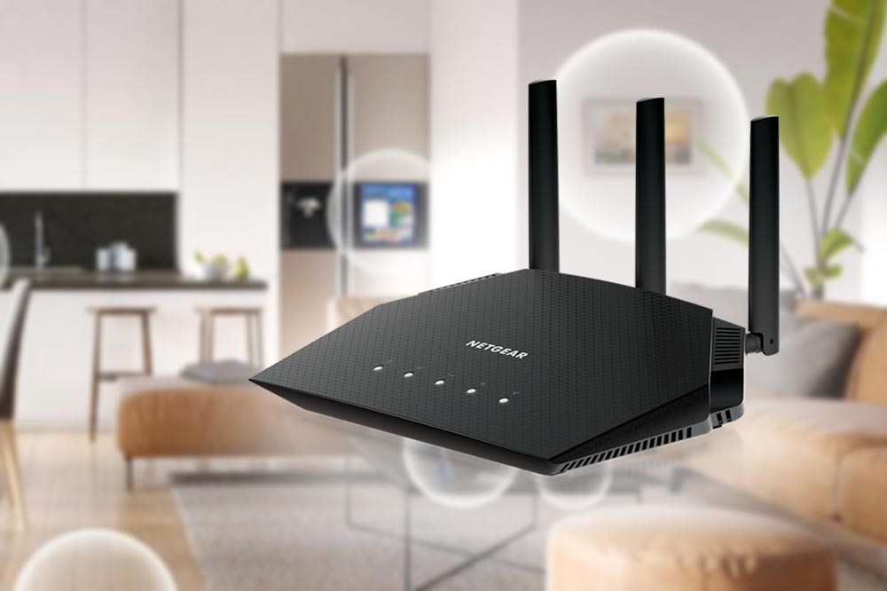 NETGEAR | AX1800 (Wi-Fi 6) 4-Stream無線路由器 RAX10