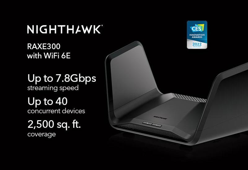 NETGEAR | AXE7800 無線路由器 Nighthawk RAXE300