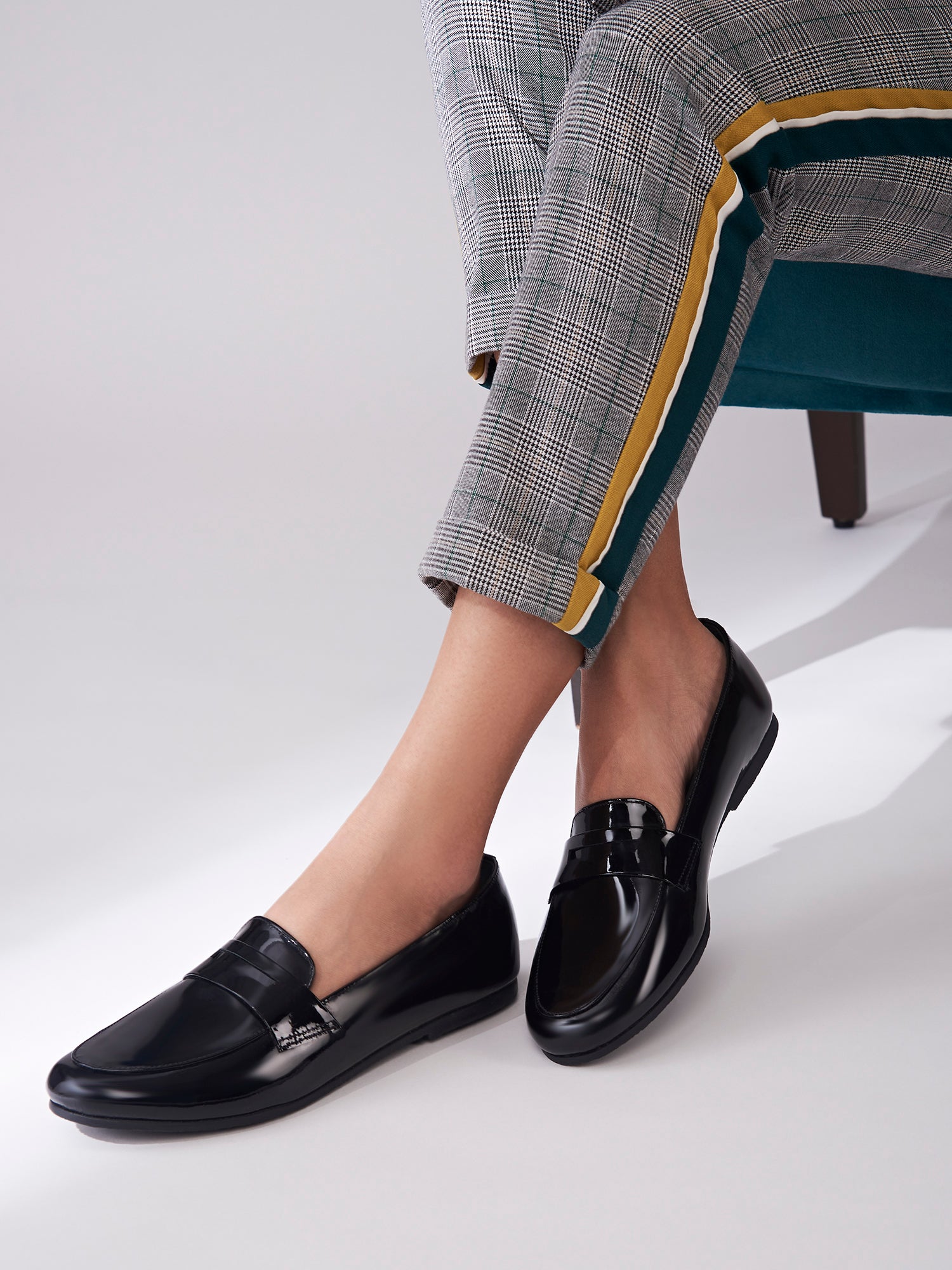 Black Patent Penny Loafers – Sko Store