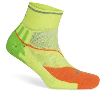 Balega Enduro Reflective Quarter Running Socks - Multi Neon (8162-1128)