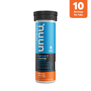 Nuun Sport+Caffeine Electrolyte Tablets - Mango Orange (1170408)