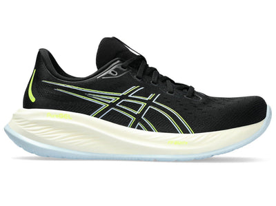 Asics Men's Gel-Cumulus 26 Black/Safety Yellow lateral side