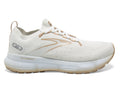 brooks neutro Men's Glycerin StealthFit 20 White/Khaki lateral side