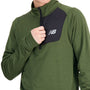 New Balance Men's Heat Grid Half Zip - Kombu Heather