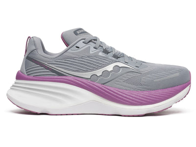 Saucony Women's Hurricane 24 Flint/Viola lateral side