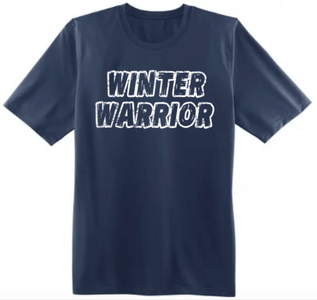 Winter Warrior Brooks Unisex Podium T-Shirt - Navy