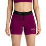 Stamina-5-inch-Womens-compression-shorts-deep-plum-front