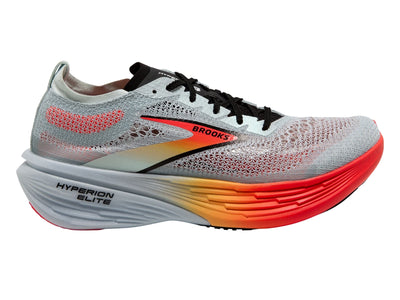 Brooks Unisex Hyperion Elite 4 Illusion Blue/Coral/Orange lateral side