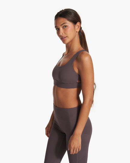 Vuori Stride Bra Plum