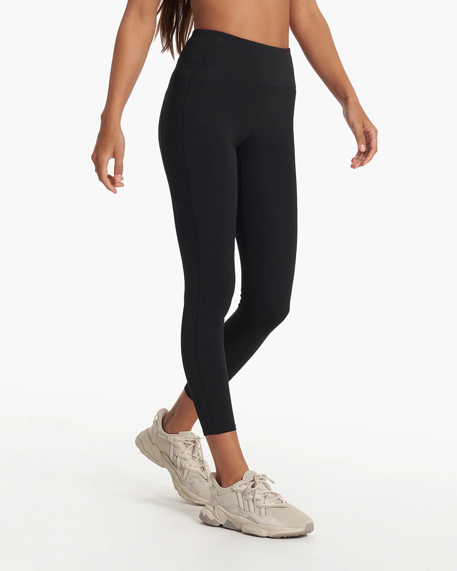 Lululemon Fast And Free 7/8 Leggings 4 Womens Pockets Run Reflective Black  - Athletic apparel